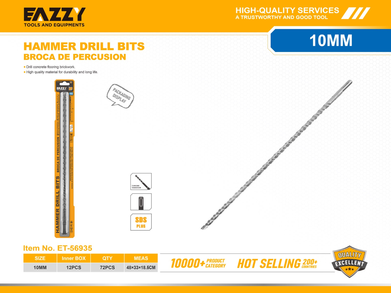Hammer Drill Bit – High Strength, Long Life Performance