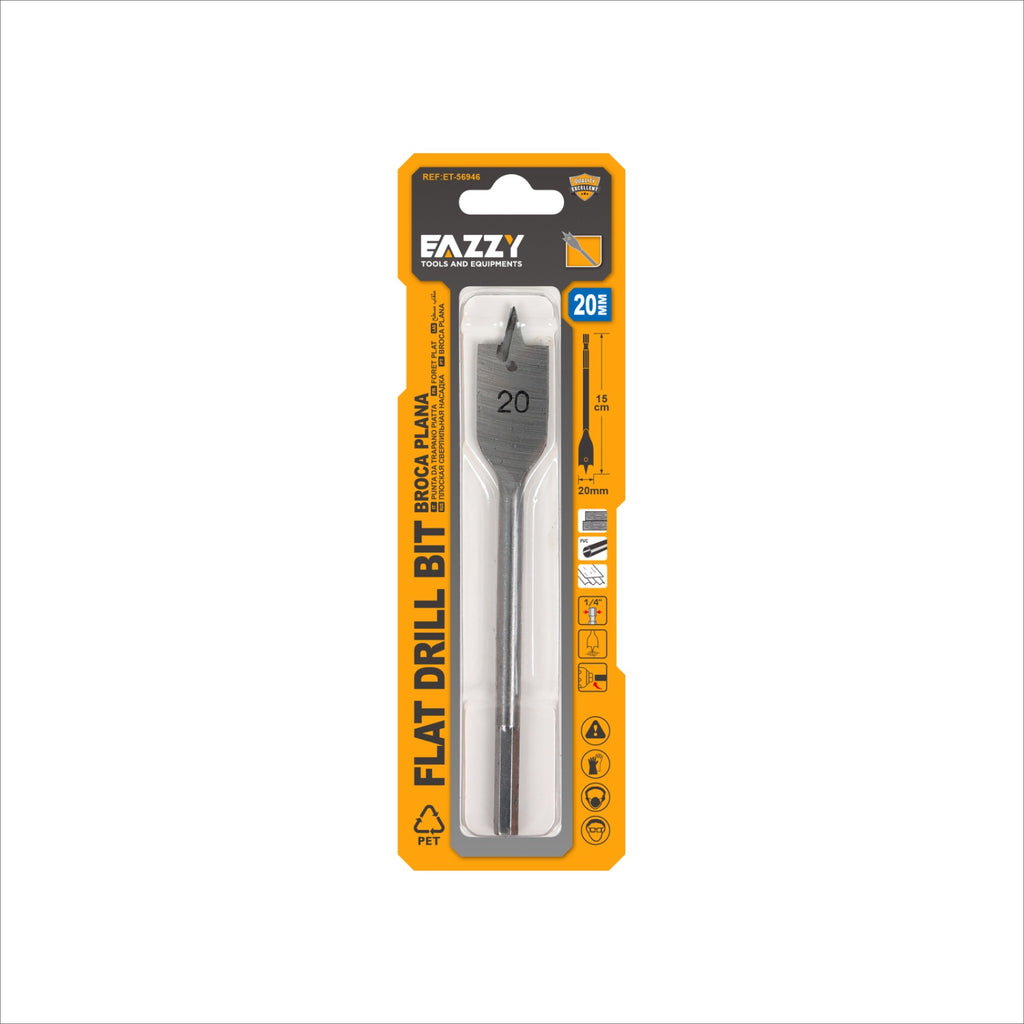 Flat Drill Bit – High Speed Wood Boring Bit for Precision Drilling