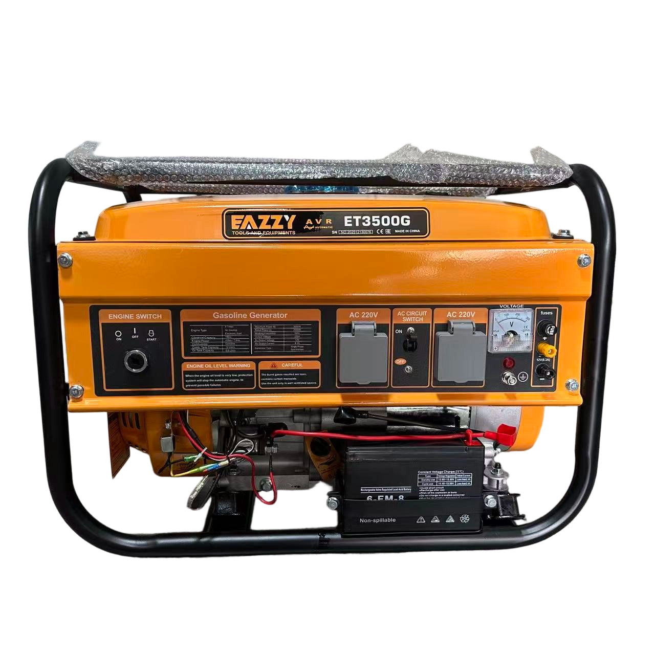 Gasoline Generator 2.5 KVA – ET3500G Portable Petrol Generator for Home & Commercial Use