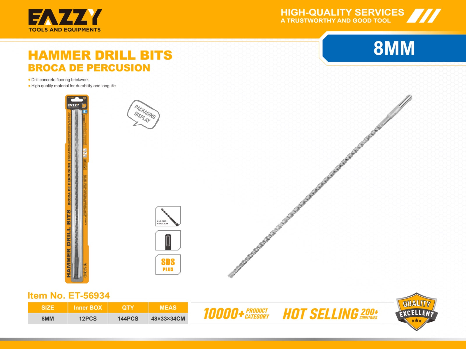 Hammer Drill Bit – High Strength, Long Life Performance