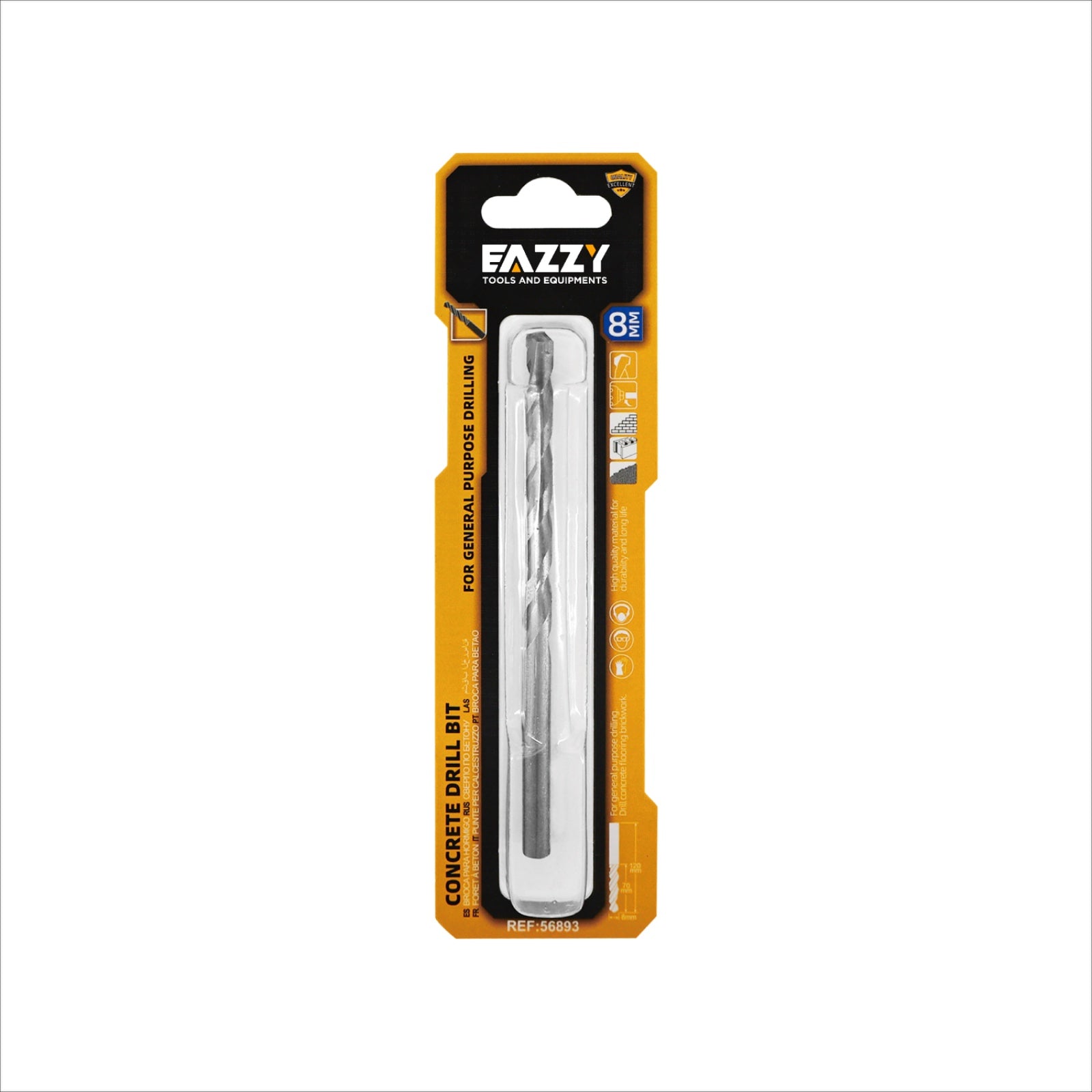 Concrete Drill Bits – Heavy Duty Carbide Tipped Bits for Masonry & Concrete