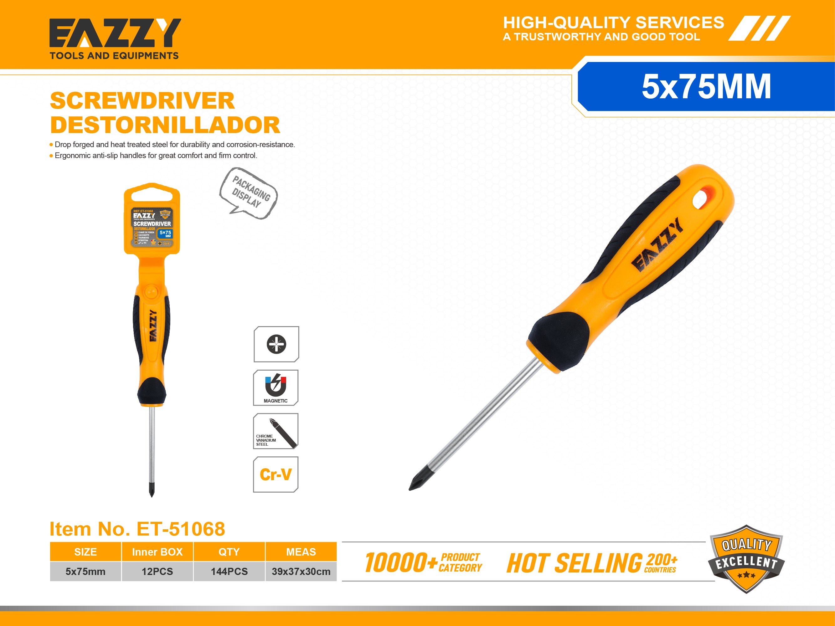 Star Head Screwdriver – Hand Tool for Precision Screwing