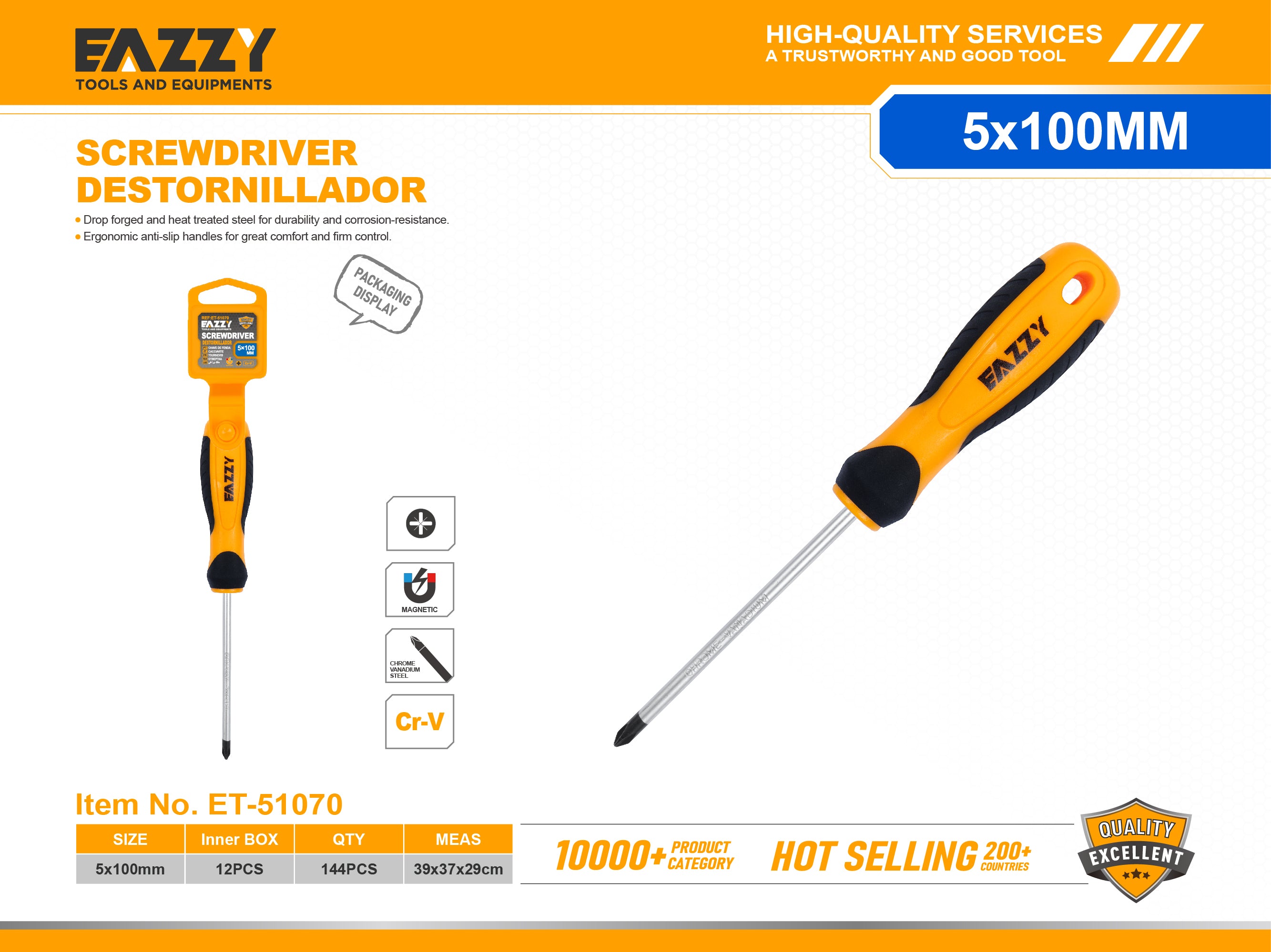 Star Head Screwdriver – Hand Tool for Precision Screwing