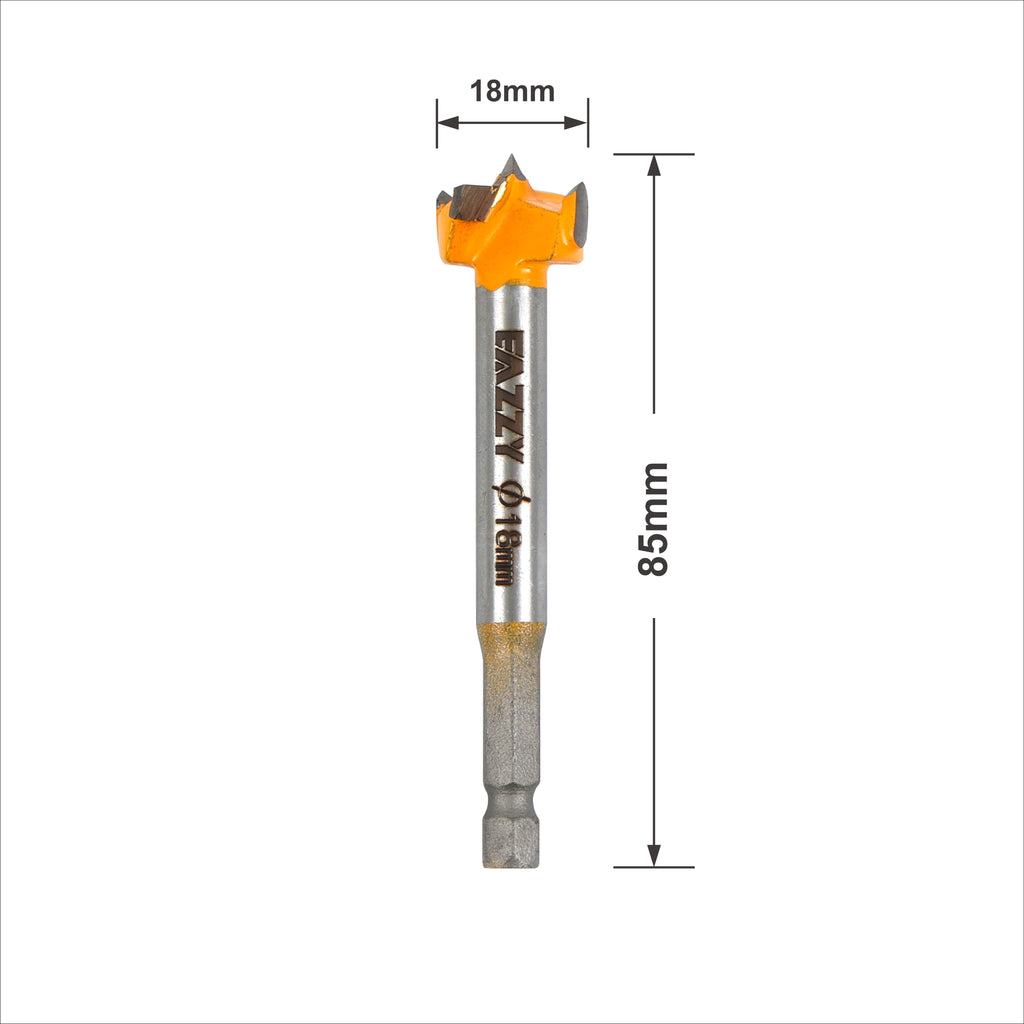 Forstner Drill Bit for Wood | Flat Bottom Hinge Boring Bit | Precision Woodworking Tool