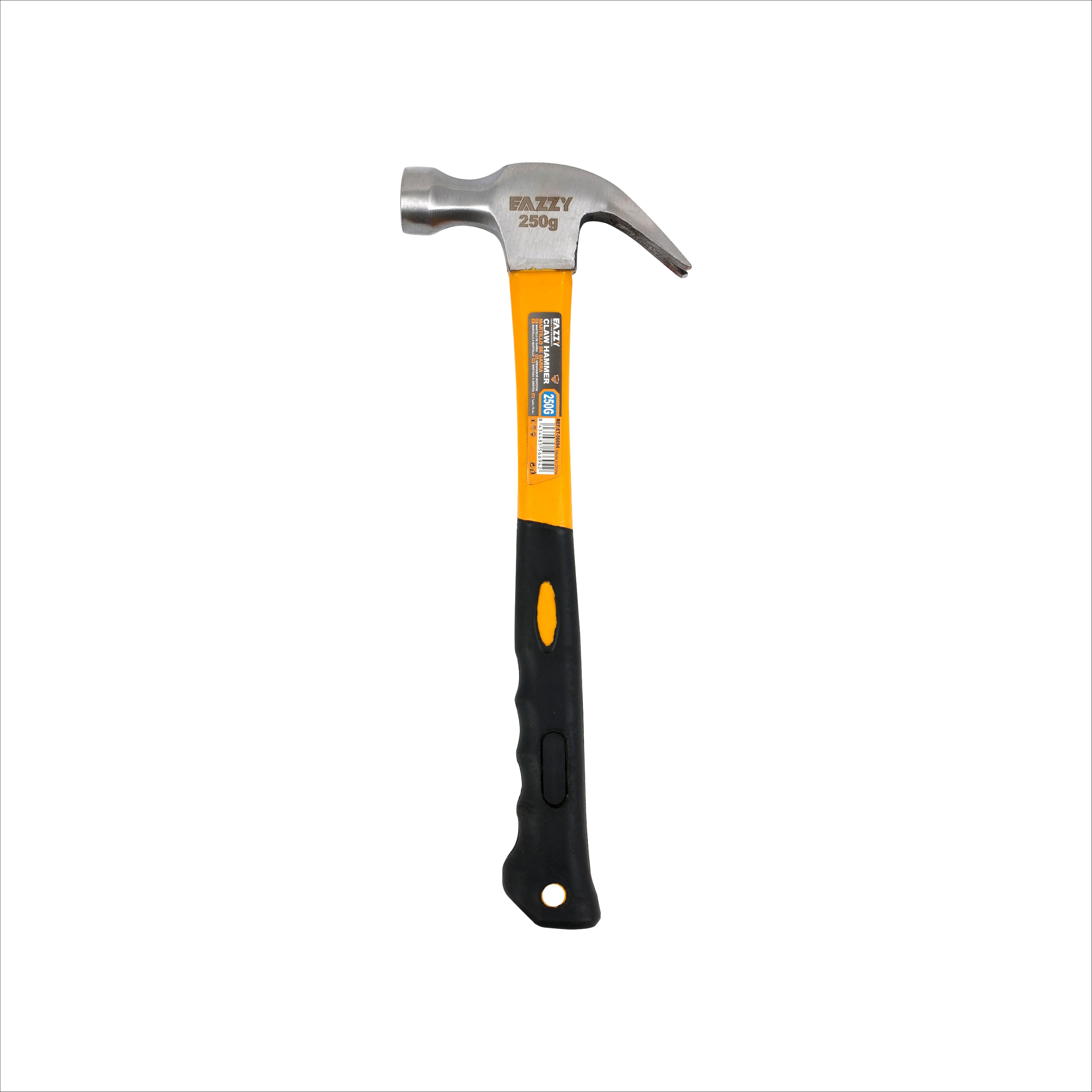 Heavy-Duty Claw Hammer with Strong Non-Slip Grip