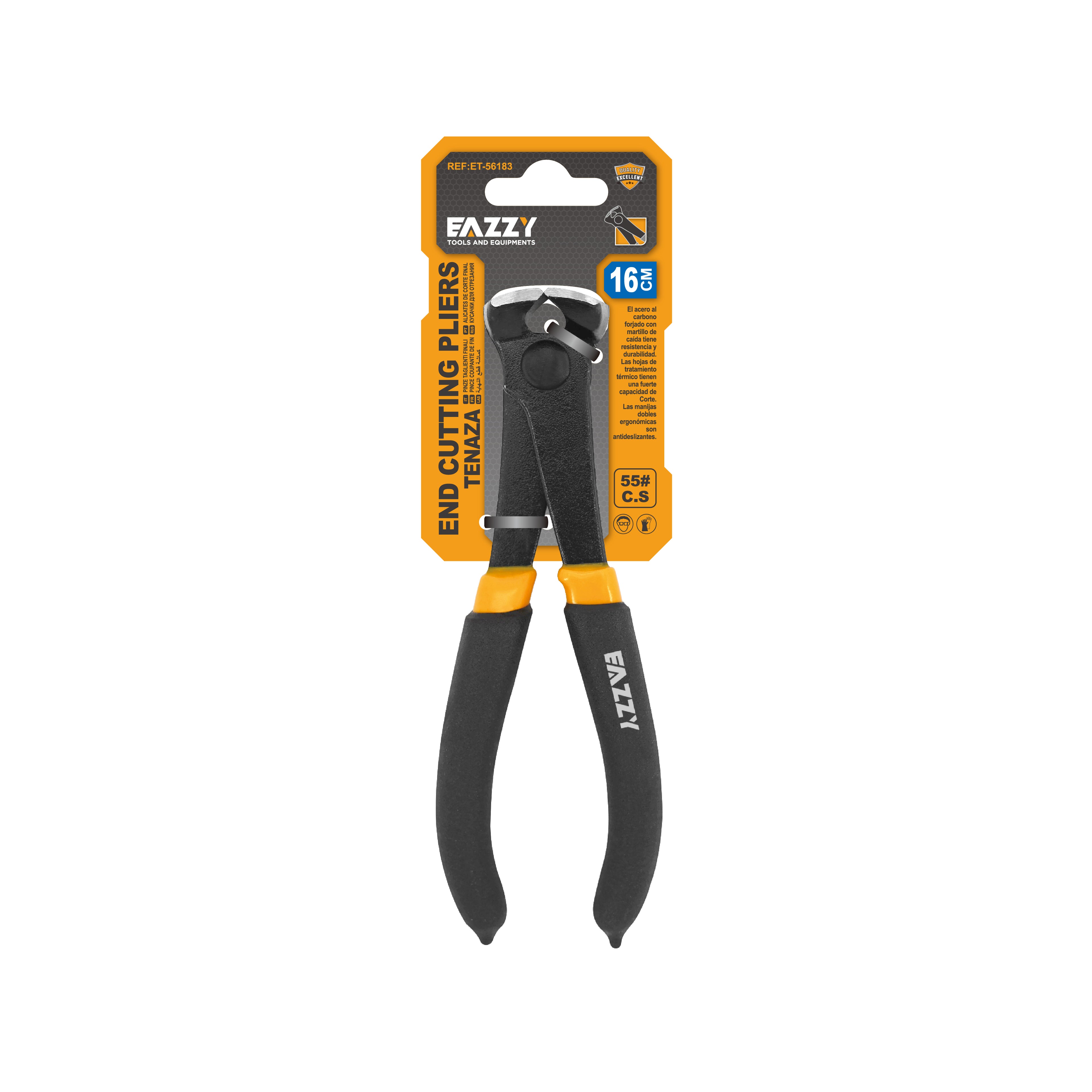 End Cutting Pliers Heavy Duty Steel Nail & Wire Cutter Tool Electrical & DIY Use