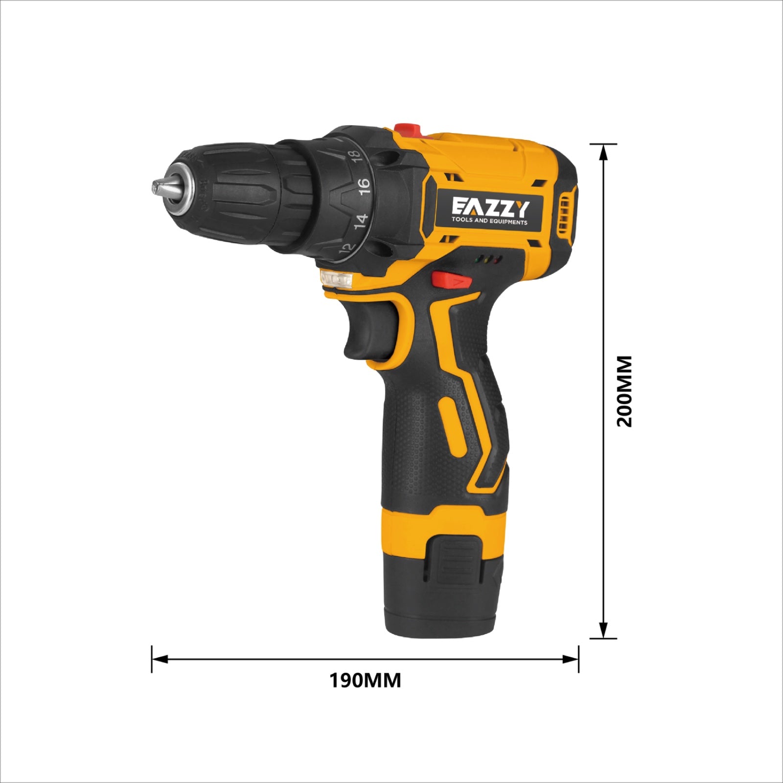 12V Cordless Drill Taladro sin Cable – Compact & Powerful Electric Power Tool