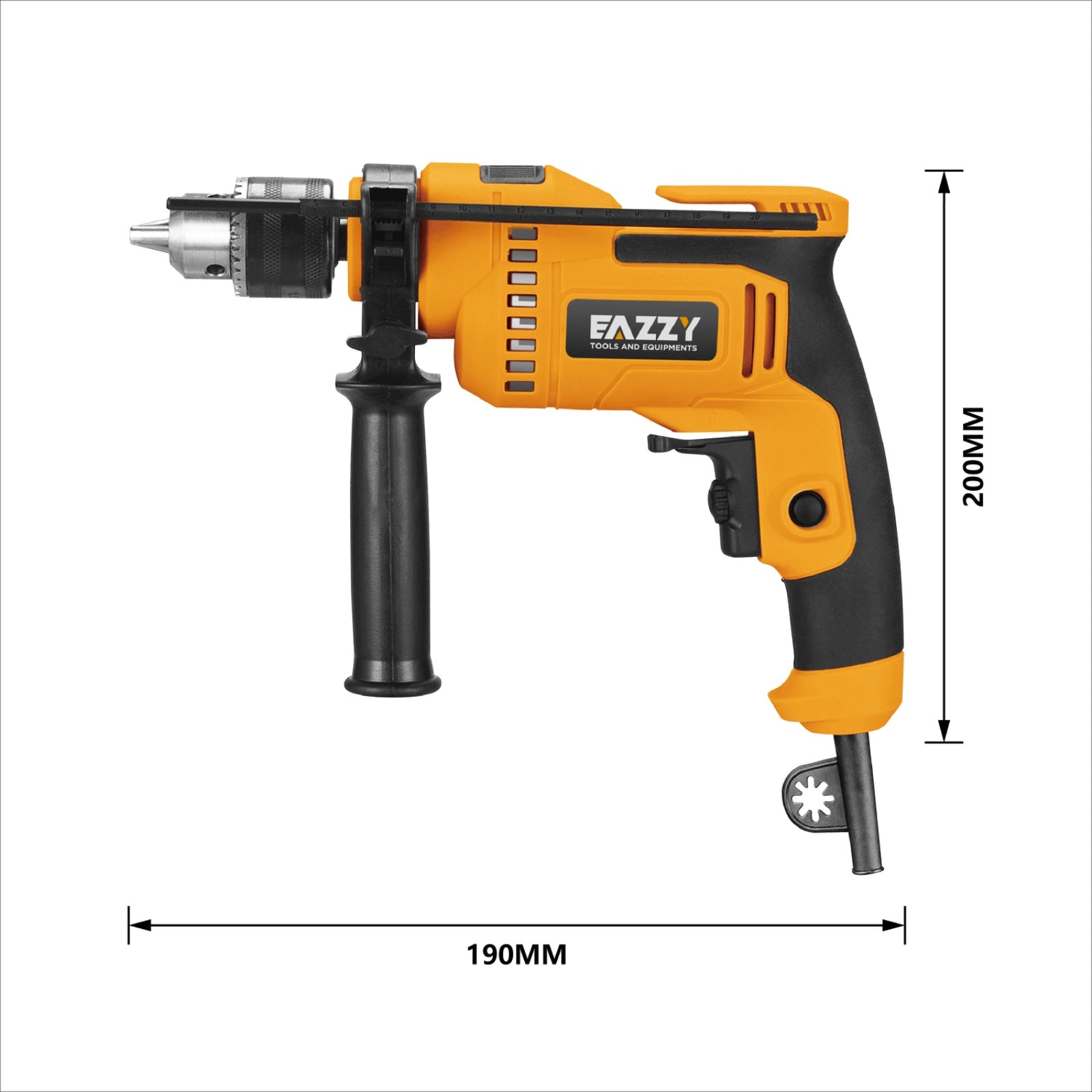710W Impact Drill Taladro de Perforación de Impacto – Heavy Duty Power Tool