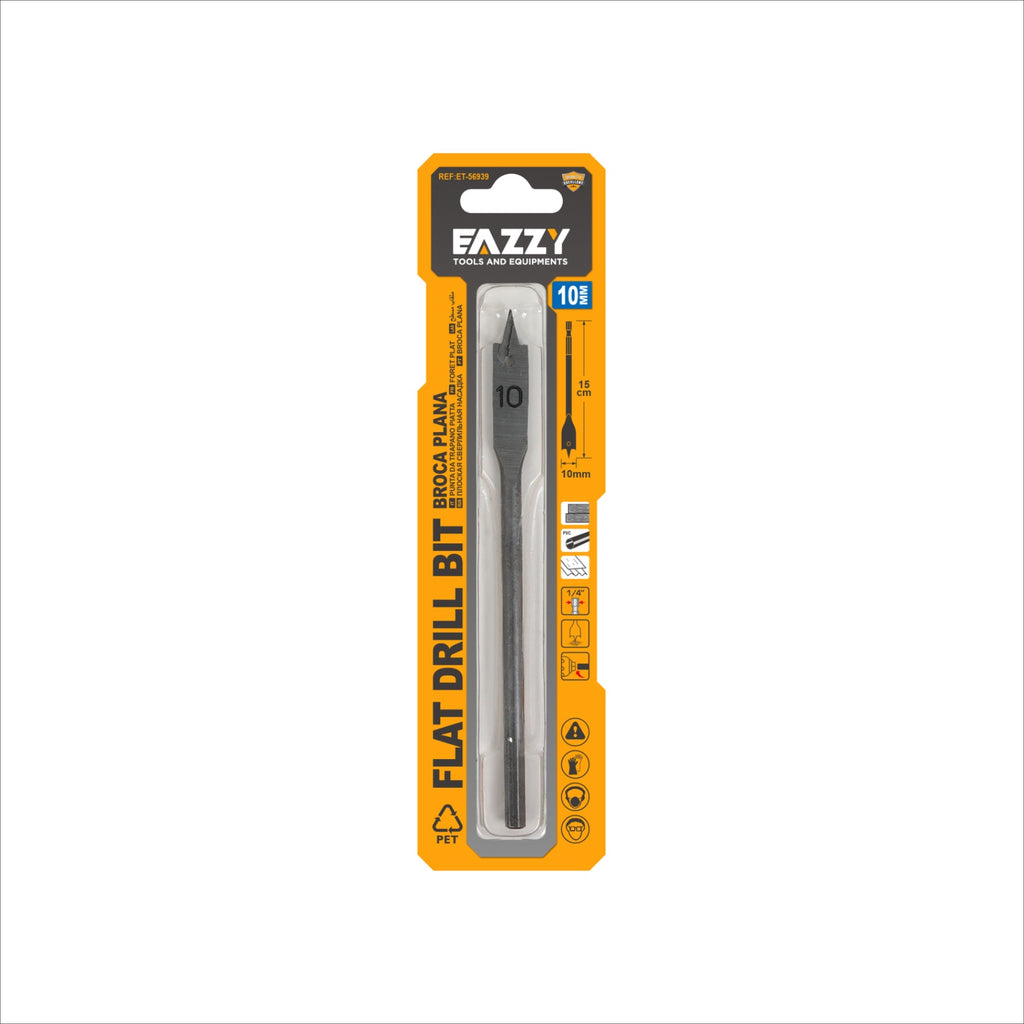 Flat Drill Bit – High Speed Wood Boring Bit for Precision Drilling